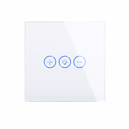 Home Automation Black Glass WiFi Zigbee Bluetooth Wireless Smart Switch