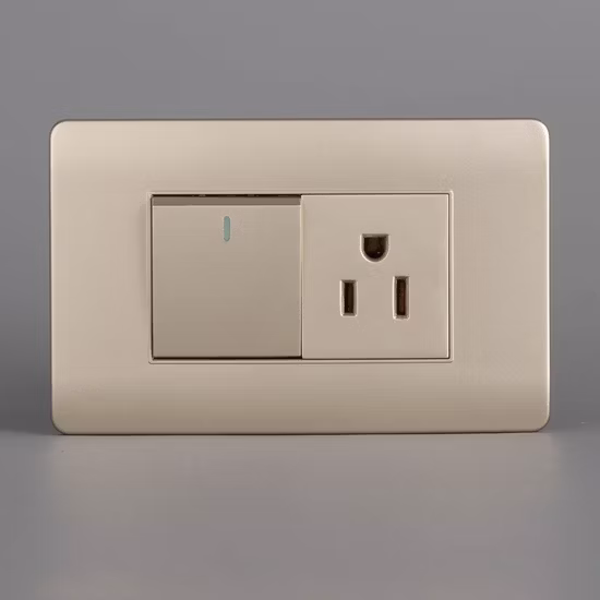 Steckdose für Außenwandschalter, wetter- und staubgeschützte Steckdose, britischer Standard