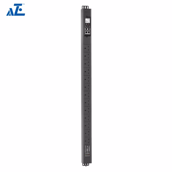 0u vertikale intelligente Rack-PDU für Telekommunikationsschränke im Freien, 1 Phase, Eingangsmessung, 32 A, (36) C13-Ausgänge und (6) C19-Ausgänge