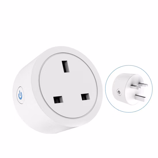 Zigbee Tuya Smart Socket WiFi UK Stecker 3-poliger Adapter
